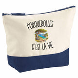 Pochette Grand Format Porquerolles c’est la vie
