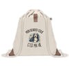 Sac à Dos avec Pochette Avant Beige Mon Bearded Collie c'est ma vie