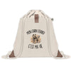 Sac à Dos avec Pochette Avant Beige Mon Cairn Terrier c'est ma vie