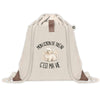 Sac à Dos avec Pochette Avant Beige Mon Coton de Tuléar c'est ma vie