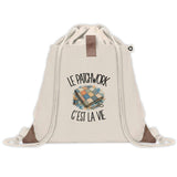 Sac à Dos avec Pochette Avant Beige Le patchwork c'est la vie