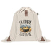 Sac à Dos avec Pochette Avant Beige La fondue c'est la vie