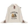 Sac à Dos avec Pochette Avant Beige Les concours canins c'est la vie