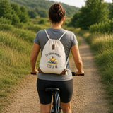 Sac à Dos avec Pochette Avant Beige Être assistante maternelle c'est la vie