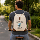Sac à Dos avec Pochette Avant Beige Être brancardier c'est la vie