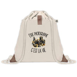 Sac à Dos avec Pochette Avant Beige Être photographe c'est la vie