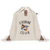 Sac à Dos avec Pochette Avant Beige Le deltaplane c'est la vie
