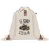 Sac à Dos avec Pochette Avant Beige Le quad c'est la vie