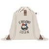 Sac à Dos avec Pochette Avant Beige Le taekwondo c'est la vie