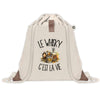 Sac à Dos avec Pochette Avant Beige Le whisky c'est la vie