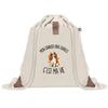 Sac à Dos avec Pochette Avant Beige Mon Cavalier King Charles c'est ma vie
