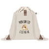 Sac à Dos avec Pochette Avant Beige Mon Shih Tzu c'est ma vie