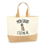 Sac Mon Saluki c'est ma vie
