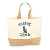 Sac Mon Bleu Russe c'est ma vie