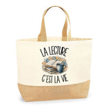 Sac La lecture c'est la vie