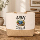 Sac La cuisine c'est la vie