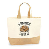 Sac Le pain maison c'est la vie