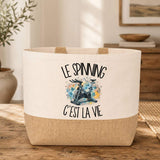 Sac Le spinning c'est la vie