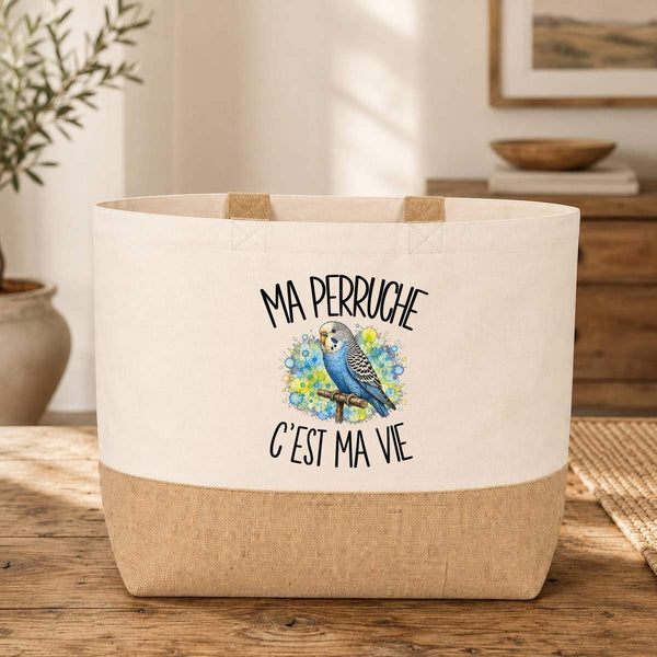 Sac Ma perruche c'est ma vie