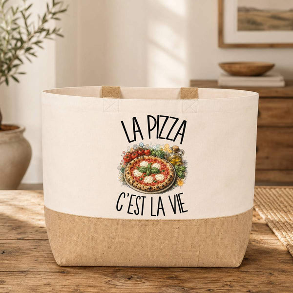 Sac La pizza c'est la vie
