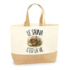 Sac Le sauna c'est la vie