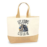 Sac Les loups c'est la vie