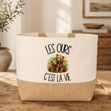 Sac Les ours c'est la vie