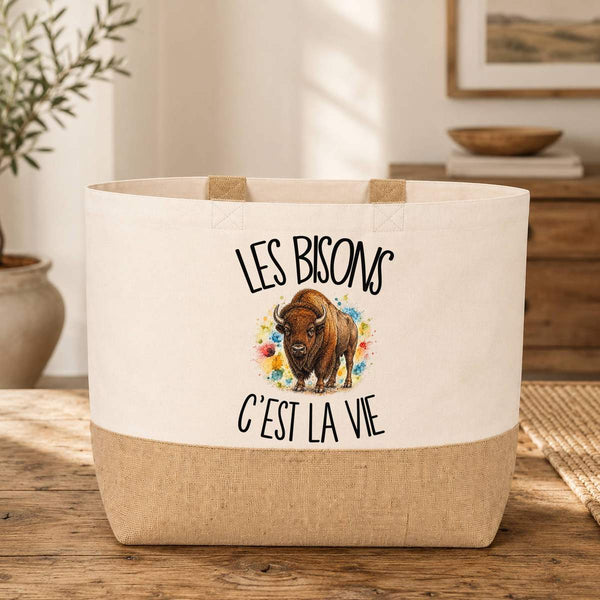Sac Les bisons c'est la vie