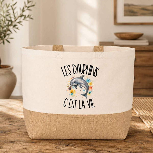 Sac Les dauphins c'est la vie
