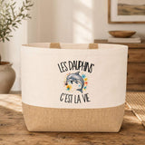 Sac Les dauphins c'est la vie