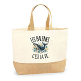 Sac Les baleines c'est la vie