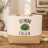 Sac Les paons c'est la vie