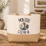 Sac Mon coq c'est ma vie