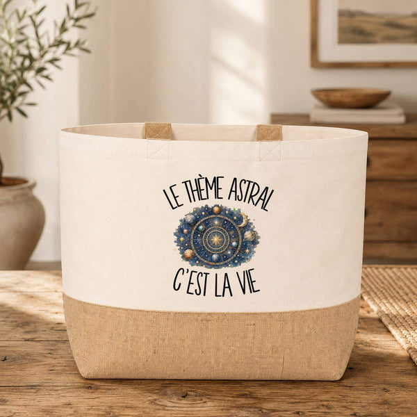 Sac Le thème astral c'est la vie
