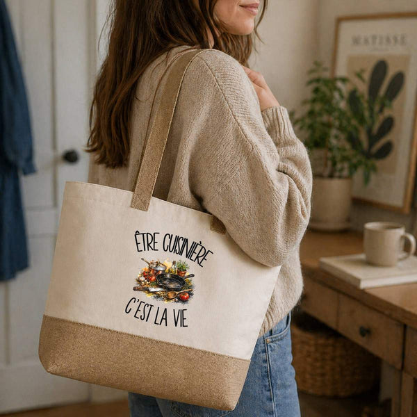 Sac Être cuisinière c'est la vie
