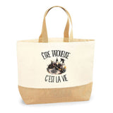 Sac Être tatoueuse c'est la vie