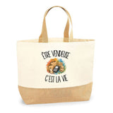 Sac Être vendeuse c'est la vie