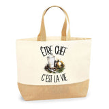 Sac Être chef c'est la vie