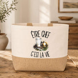 Sac Être chef c'est la vie