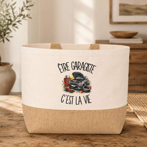Sac Être garagiste c'est la vie