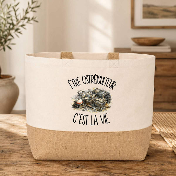 Sac Être ostréiculteur c'est la vie
