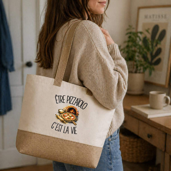 Sac Être pizzaiolo c'est la vie