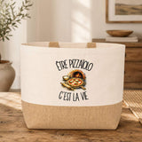 Sac Être pizzaiolo c'est la vie