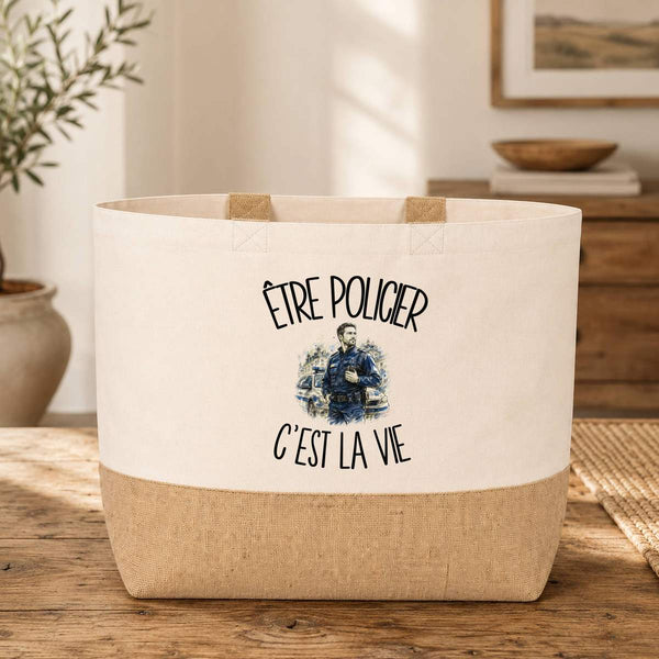 Sac Être policier c'est la vie