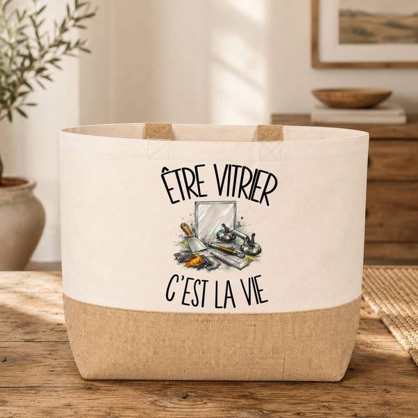 Sac Être vitrier c'est la vie