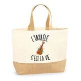 Sac L'ukulélé c'est la vie