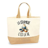 Sac La céramique c'est la vie