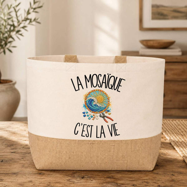Sac La mosaïque c'est la vie