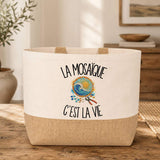 Sac La mosaïque c'est la vie