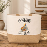 Sac La peinture c'est la vie